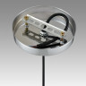Подвесной светильник LUMION MANOLA 8049/1А SUSPENTIONI LN24 E27 1*60W 220V хром/прозрачный металл/стекло 8049/1A